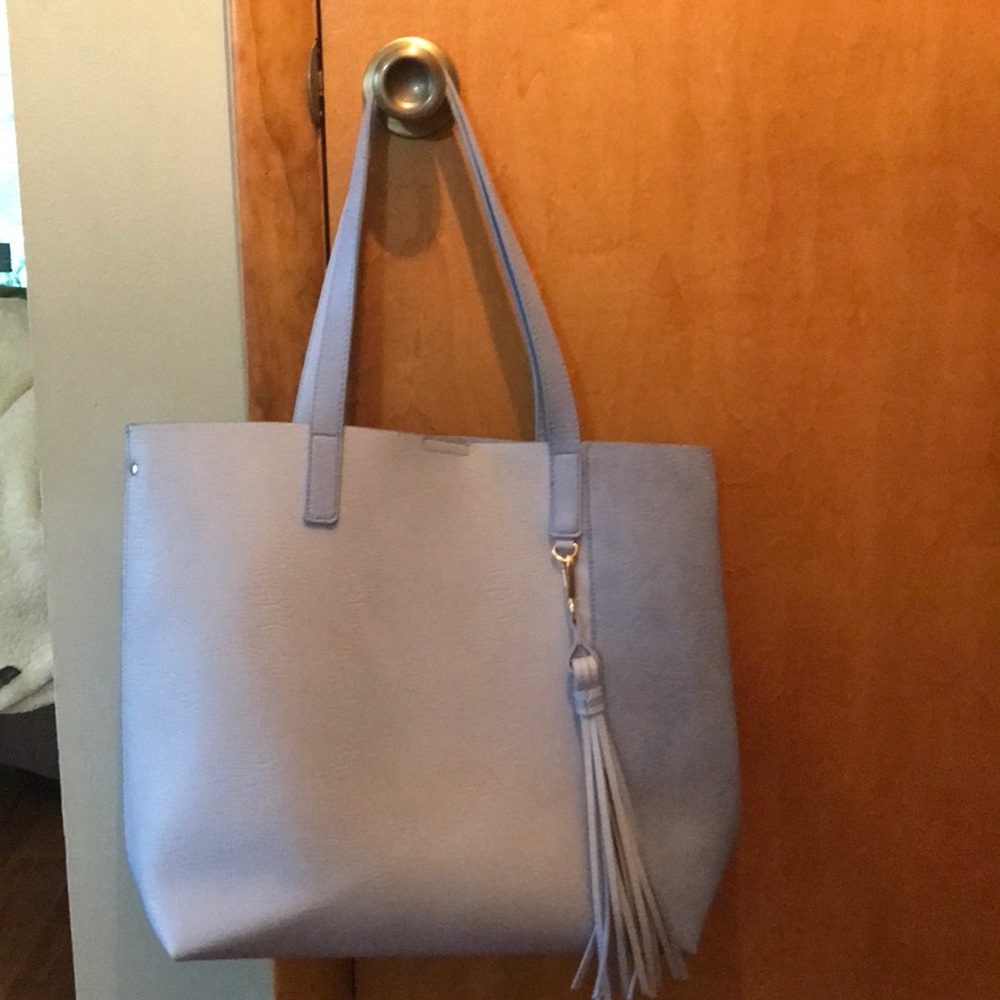 Faux leather bag
